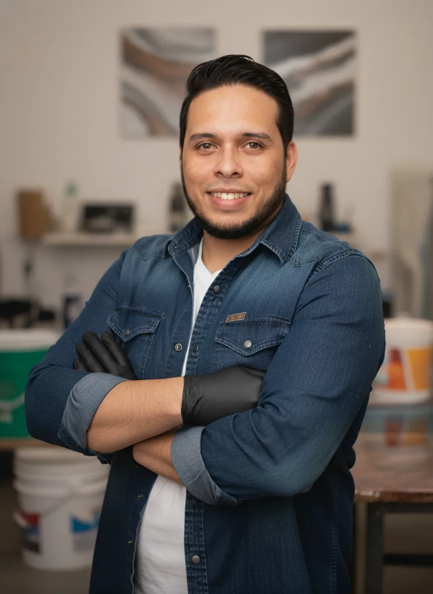 Carlos Quintero - Instructor de Resina Epóxica